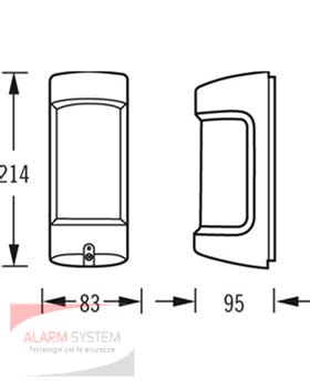 Out Smart Maximum Rilevatore Tripla Tecnologia Da Esterno Mt