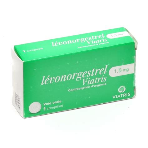 L Vonorgestrel Mg Pilule Du Lendemain Contraception D Urgence