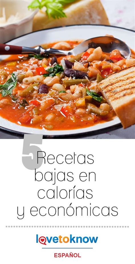 5 Recetas Bajas En Calorías Y Económicas Lovetoknow Comida Sana