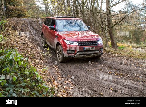 Range Rover Sport Off Roading Stock Photo Alamy