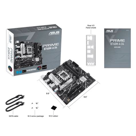 Tarjeta Madre Asus Prime B M A D Chipset B M Intel Va Y Va