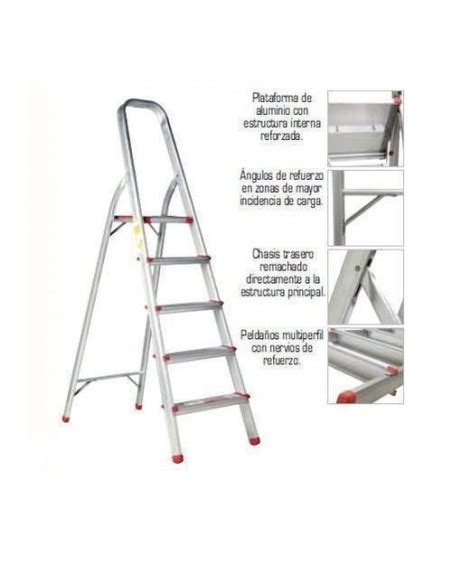 Comprar Escalera Aluminio Oryx Pelda Os Domestica