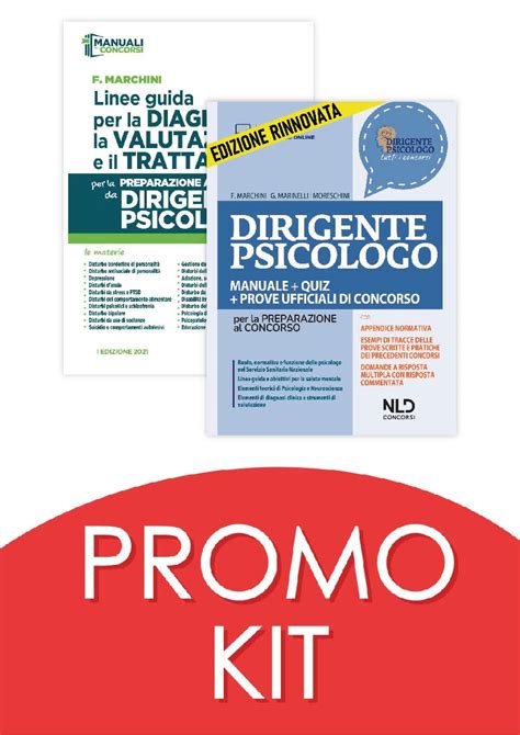 Kit Dirigente Psicologo Manuale Quiz Per La Preparazione Al Concorso