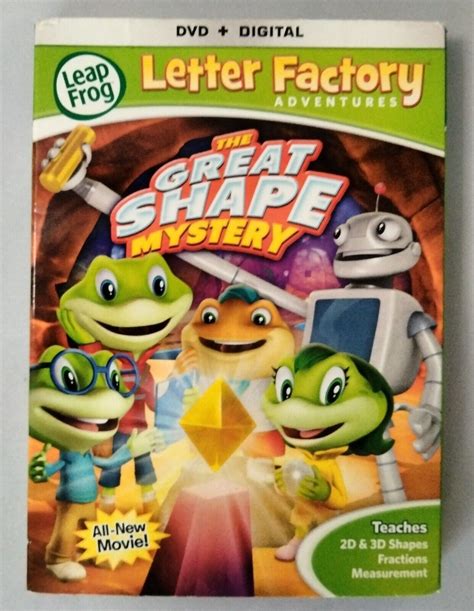 Leapfrog Letter Factory Adventures Great Shape Mystery Dvd Digital