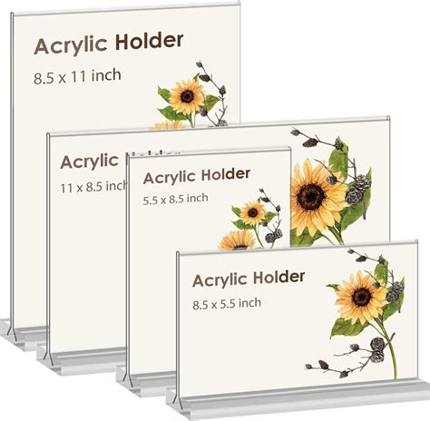 Iso Bsci Factory Wholesale Custom Clear Acrylic Sign Holder China