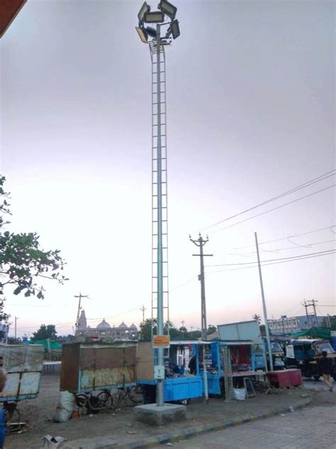 Pure White LED High Mast For Highways 10mtr At Rs 61500 Unit In