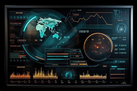 Premium Ai Image Big Data Analytics Report Infographic With Graph And