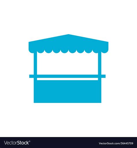 Market Stall Icon Royalty Free Vector Image VectorStock