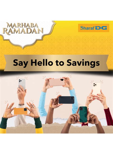 Ramadan Offers On Smartphones From Sharaf Dg Until St March Sharaf