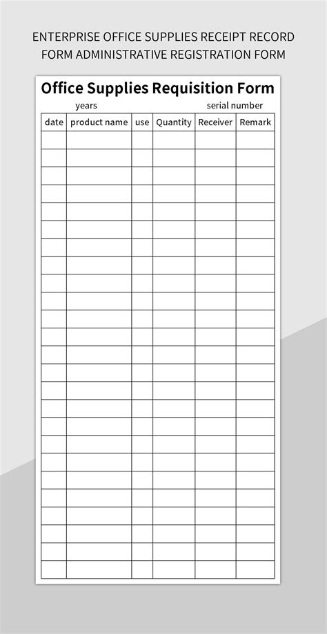 Free Receipt Record Form Templates For Google Sheets And Microsoft