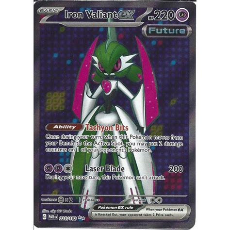 Pokemon Trading Card Game Iron Valiant Ex Rare Ultra Card