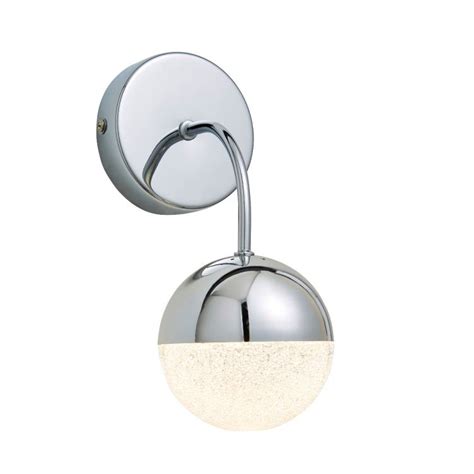 Forum Rhodes Led Bathroom Crackle Effect Wall Light Alert Electrical