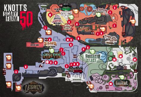 Knott’s Scary Farm 2023 Map PDF Download! – Knott's Network