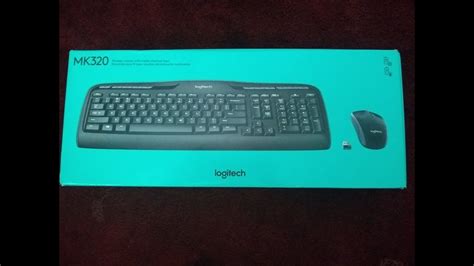 Logitech Mk320 Wireless Keyboard And Mouse Review And Unboxing Youtube