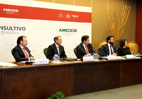 Xi Sesión Ordinaria Del Consejo Consultivo De La Amexcid Agencia Mexicana De Cooperación