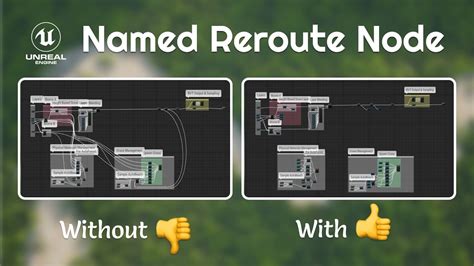 Tidy Up Unreal Engine Materials With Named Reroute Node Ue