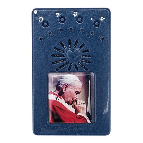 Digital Rosary John Paul Ii With Litanies Blue Online Sales On