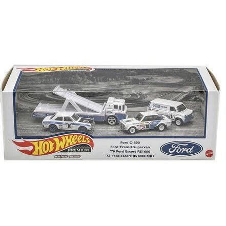 フォード プレミアム コレクターセット 台入 Ford Race Team ホットウィール Hot Wheels R B