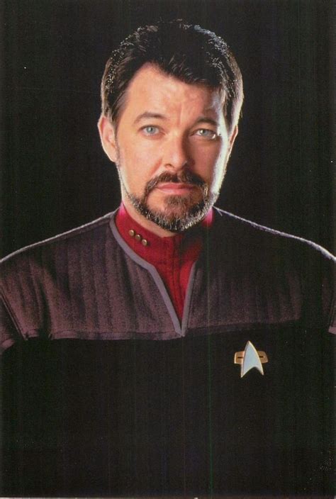 Star Trek First Contact Commander William T. Riker Postcard 6X4 | Star trek tv, Jonathan frakes ...