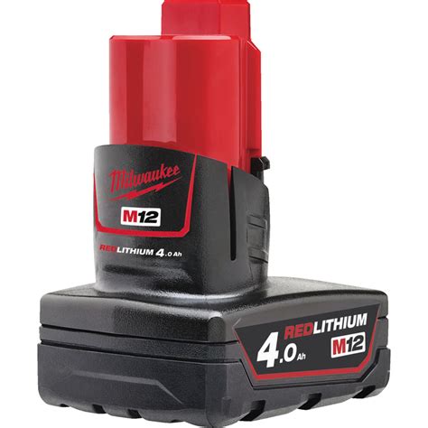 Milwaukee M12 Battery 4.0Ah | Toolstation