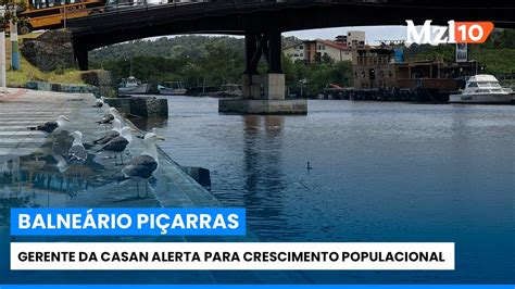 Gerente da Casan alerta para crescimento populacional em Balneário