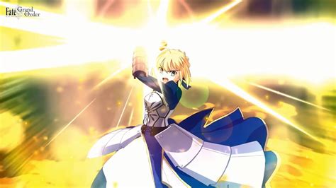 Fgo Ssr Saber Artoria Pendragon Stage 2nd Ascension Noble Phantasm