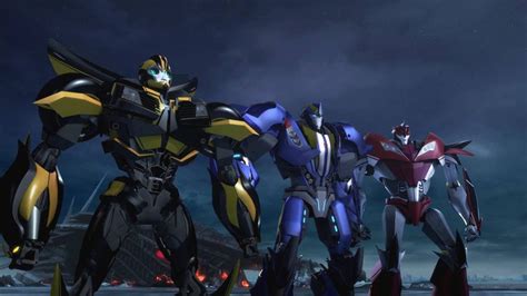 Transformers Prime Smokescreen And Bumblebee