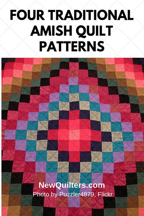 Amish Quilt Patterns -- Four Traditional Favorites | New Quilters