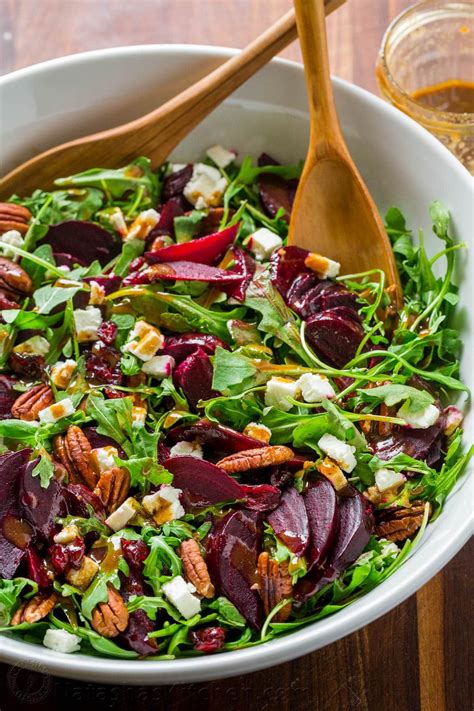 Beet Salad With Arugula And Balsamic Vinaigrette Recipe