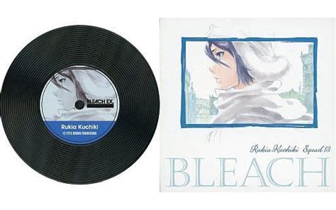 駿河屋 朽木ルキアターバン 「bleach生誕20周年記念原画展 Bleach Ex オリジナルレコードコースターコレクション