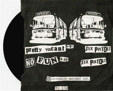 Sex Pistols Pretty Vacant Vinyl Record 7 Inch Virgin 1977