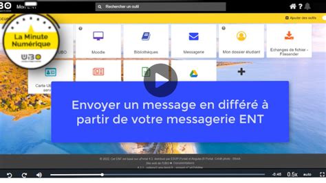 UBOTV Votre chaine d information sur le numérique Messagerie Ent