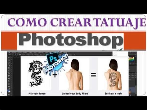 Crear Tatuaje Realista Con Photshop Tutorial En Espa Ol