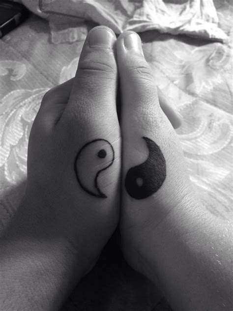 Couples tattoos #tattoos #couples #cute #Yin #Yang