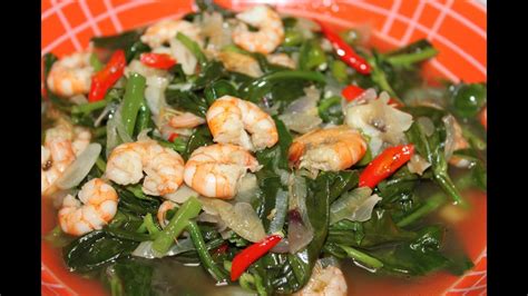 Resep Tumis Daun Ginseng Youtube