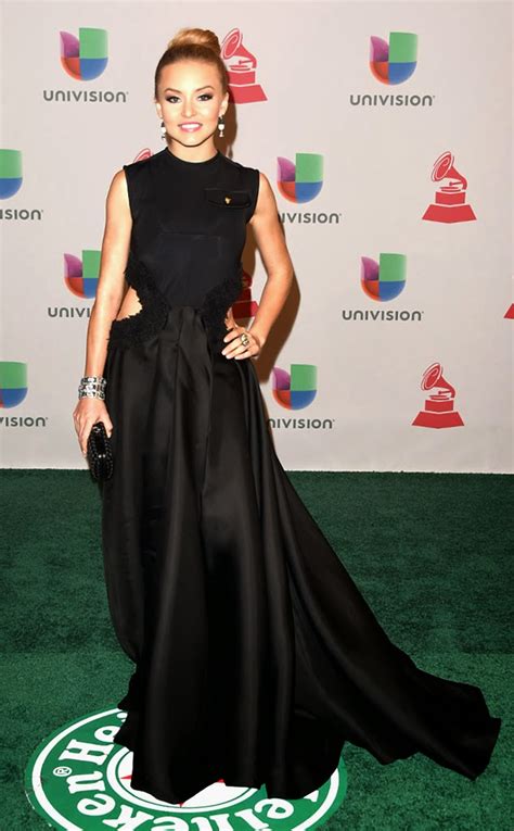 Angelique Boyer at 2014 Latin Grammy Awards Red Carpet Arrivals | Style Fashion Week