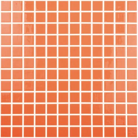 Orange 1 X 1 093802m Vidrepur Mosaic Glass Tile