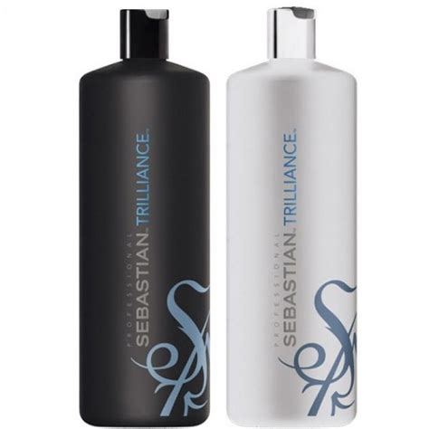 Kit Shampoo Condicionador Sebastian Trilliance 1lt