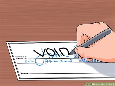 How To Void A Check 8 Steps With Pictures Wikihow