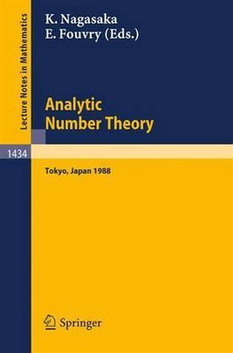 Analytic Number Theory Boeken Bol