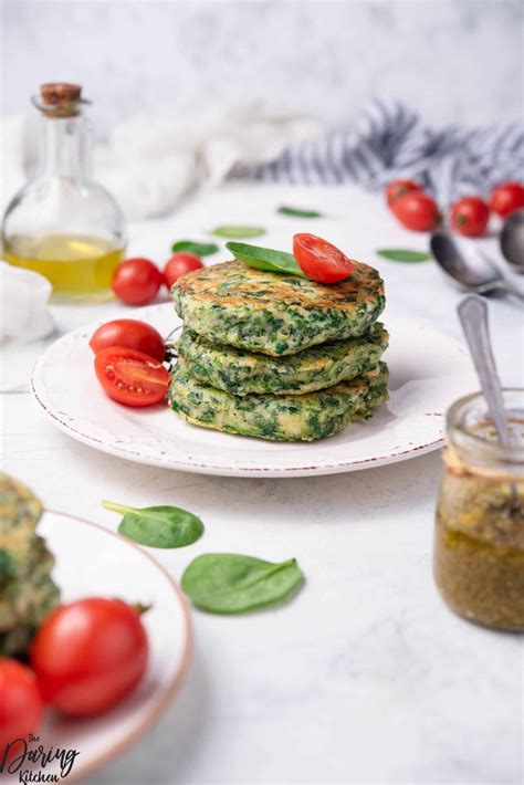 How To Make Spinach Fritters Daring Kitchen