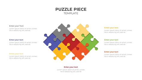 Step Puzzle Piece Template For Presentation Slidebazaar