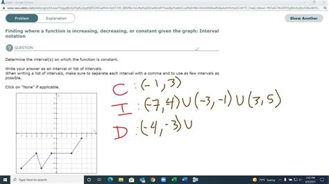 College Algebra Increasing And Decreasing Functions Maxima And Minima