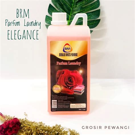 Jual BRM Parfum Laundry Grade A 1 Liter Varian Merah Elegance Parfum