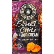 Red Rock Deli Deli Style Potato Chips Sweet Chili Sour Cream