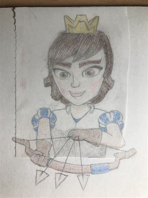 Princess Clash Royale By Alexmartinez1 On Deviantart