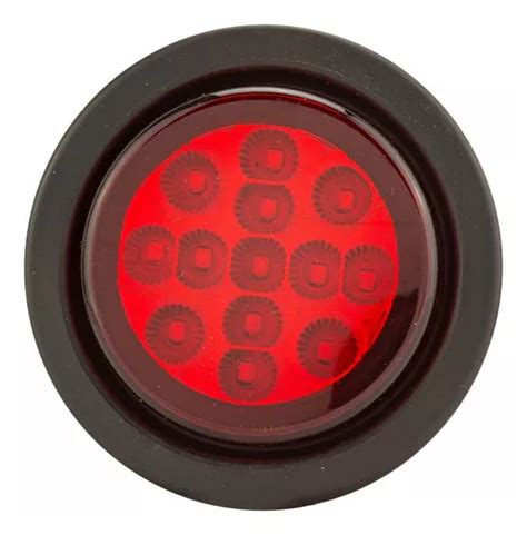 Plaf N Lateral Leds Fijo Estrobo Rojo Remolque Tunelight Mercadolibre