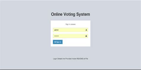 Online Voting System Created With PHP Language For 10 CodeClerks