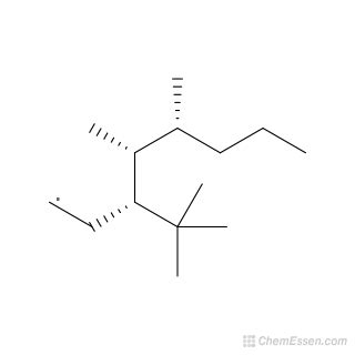 3R 4R 5R 3 Tert Butyl 4 5 Dimethyloctyl Structure C14H29 Over 100