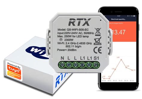 Tuya Przeka Nik Wifi Dopuszkowy Pomiar Energii Rtx Sklep Empik